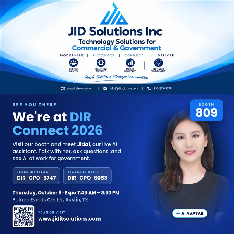 JID Solutions at DIR Connect 2026, Booth 809
